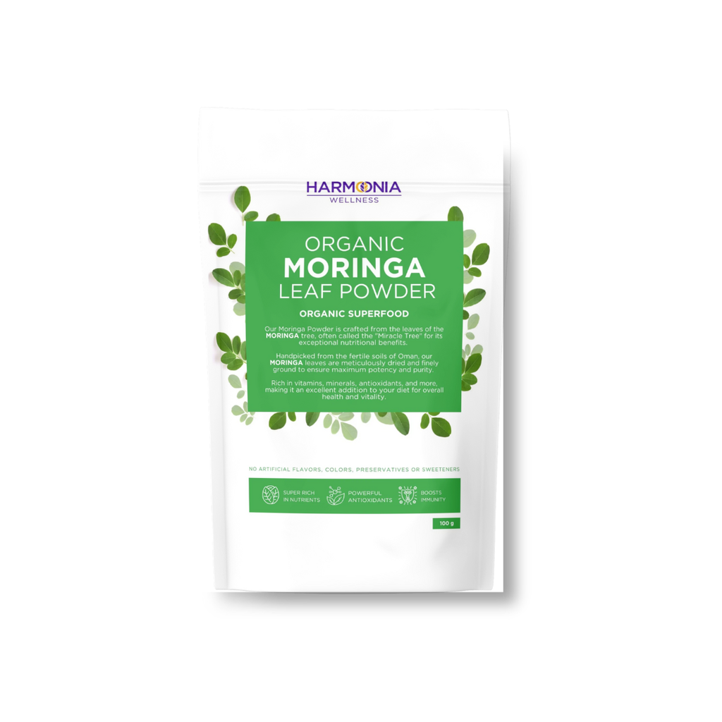 Harmoonia Wellness Organic Moringa Powder 100g